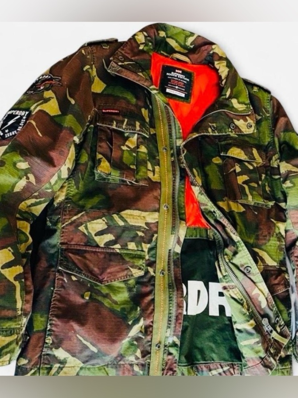 Superdry Hero Rookie Military Jacket - Picture 3 of 10